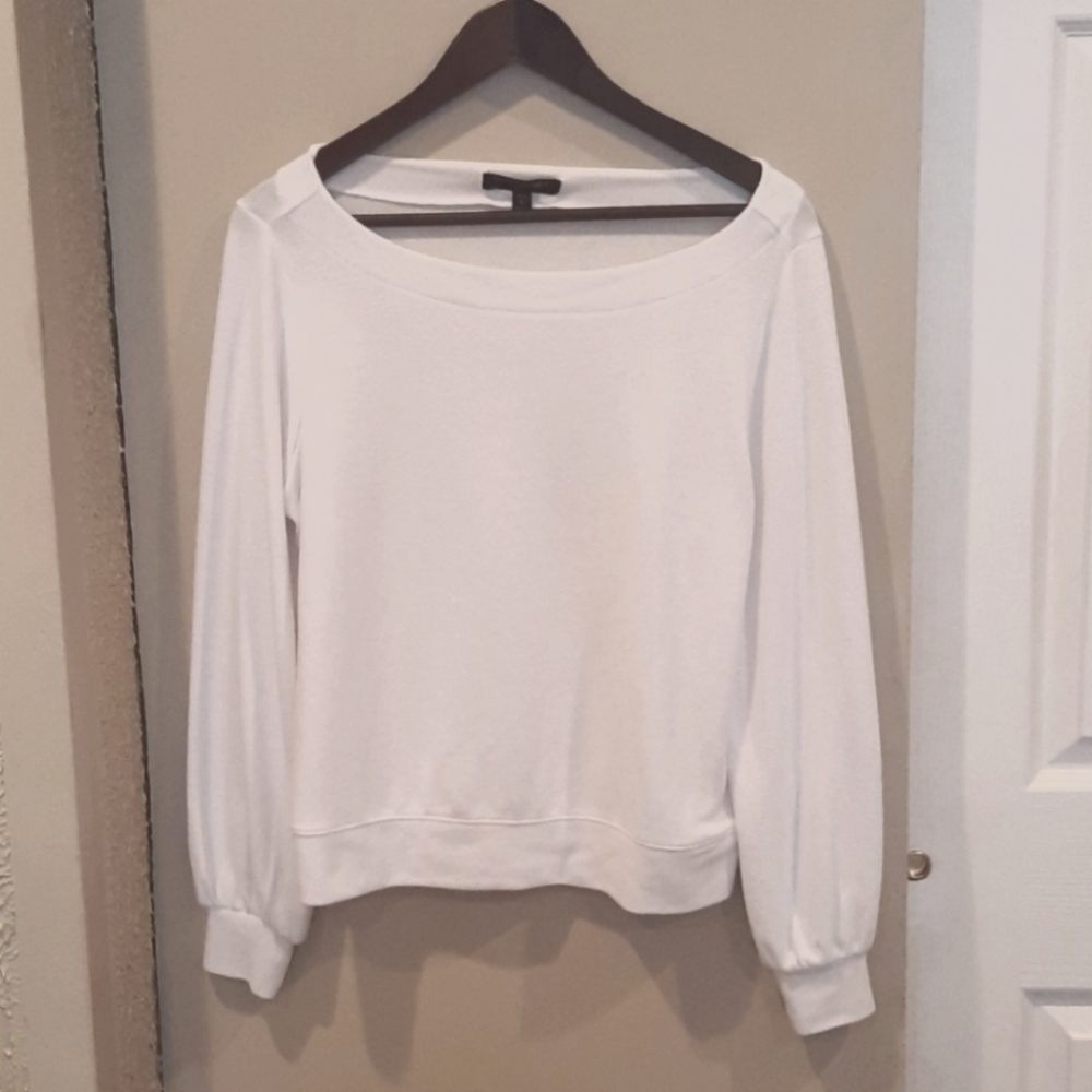 Banana Republic Women's Petite Small White Top